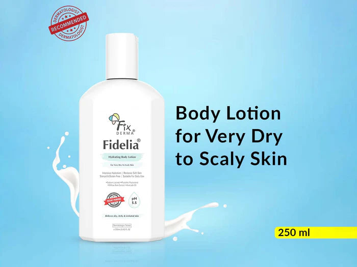 Fixderma Fidelia Hydrating Body Lotion 250ml benefits