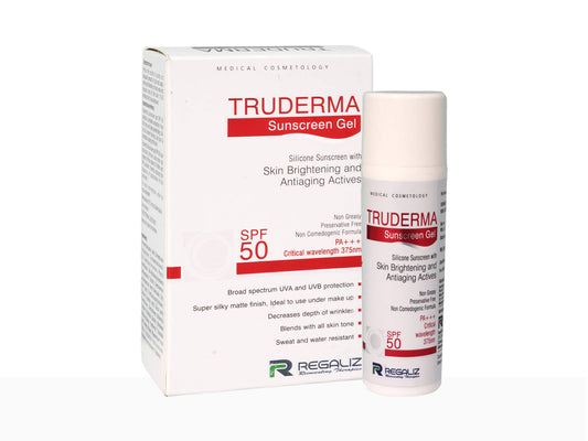 Regaliz Truderma Sunscreen Gel SPF 50 PA+++