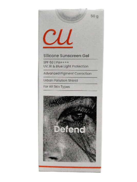 Diara Cu silicone sunscreen gel spf 60 PA+++ 50gm