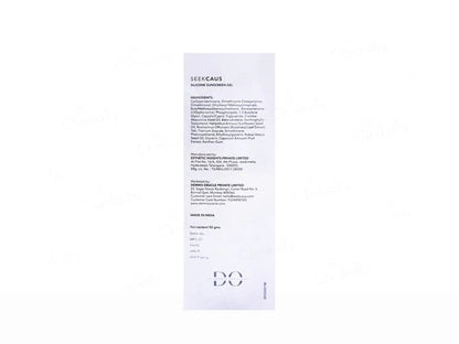 Seekcaus Silicone Sunscreen SPF50 gel 50g