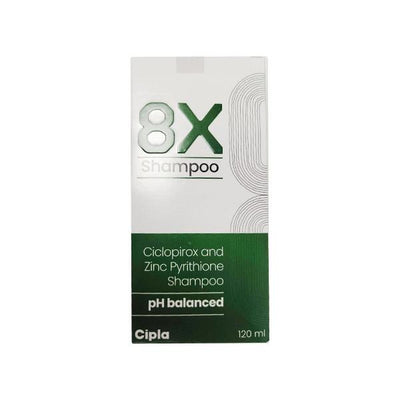 8x shampoo 120ml