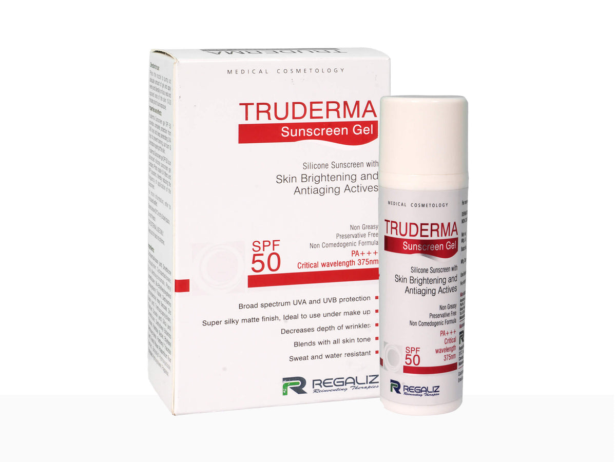 Regaliz Truderma Sunscreen Gel SPF 50 PA+++
