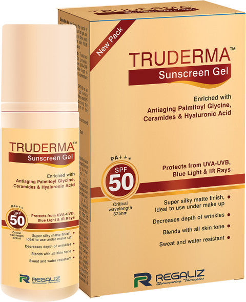 Regaliz Truderma SPF 50 Silicone Sunscreen Gel PA+++( 50g)