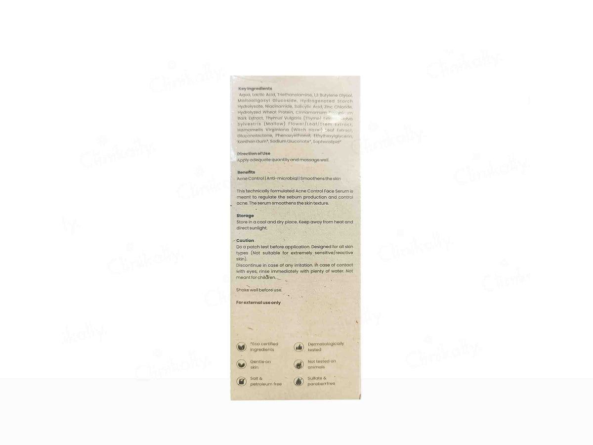 Veraz Acne Control Face Serum - Clinikally