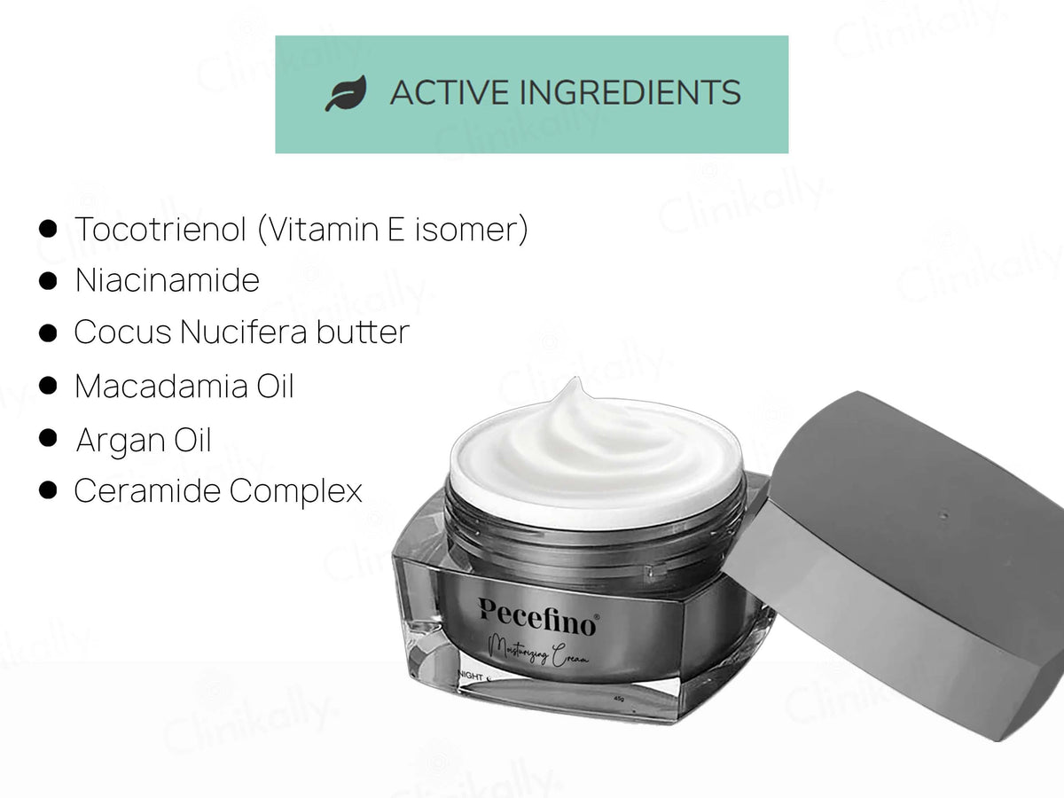 Pecefino Moisturizing Night Cream