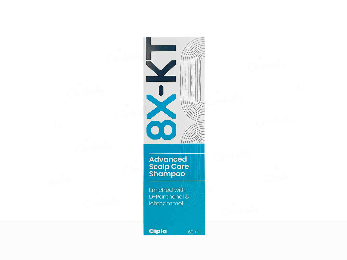 8X-KT Advanced Scalp Care Shampoo - Clinikally