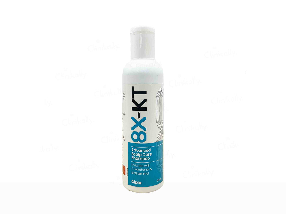 8X-KT Advanced Scalp Care Shampoo - Clinikally